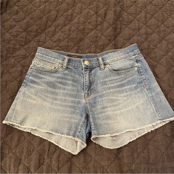 J. Crew Pants - J.Crew Indigo Denim Cutoff Shorts Size 27 Jean Shorts